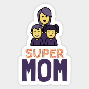 Supermom Sticker